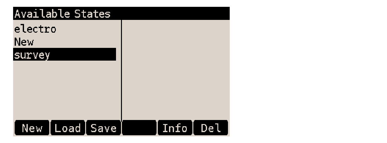 dmcp states list switch