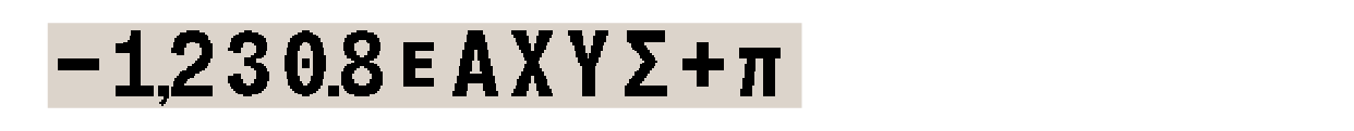 stack font 3
